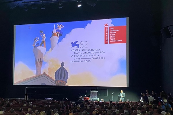 Il discorso di Don Nandino Capovilla alla mostra del cinema