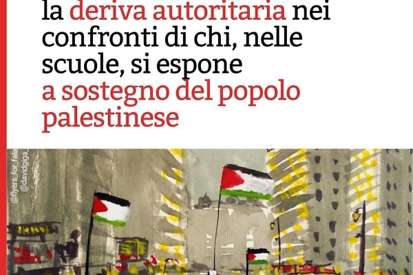 Docenti per Gaza denuncia la deriva autoritaria in Italia