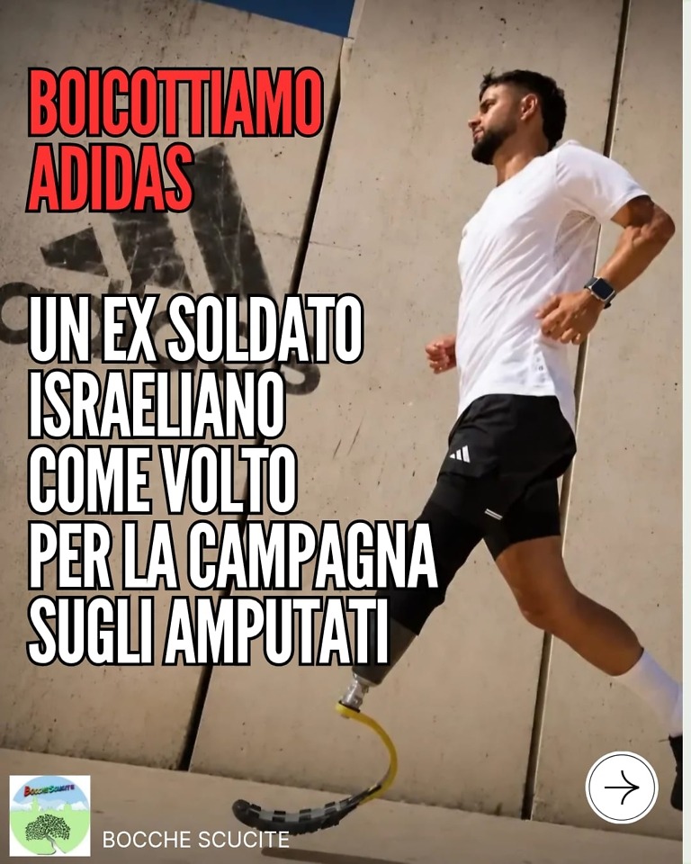 Adidas, richieste di boicottaggio per la campagna con un ex soldato israeliano